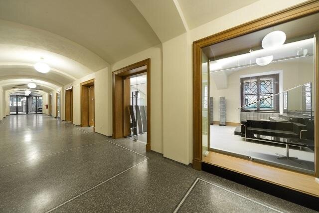 Interiér budovy Uměleckoprůmyslového musea po obnově