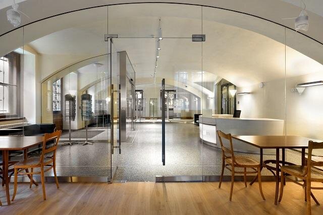 Interiér budovy Uměleckoprůmyslového musea po obnově