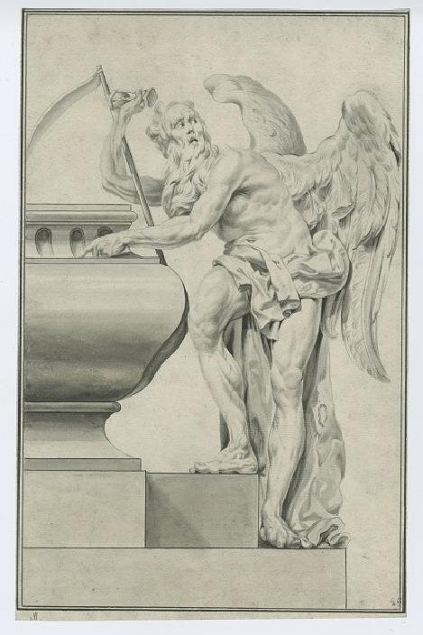 Antonín Machek, Saturn, podle Brokoffova náhrobku Jana Vratislava z Mitrovic, 1796