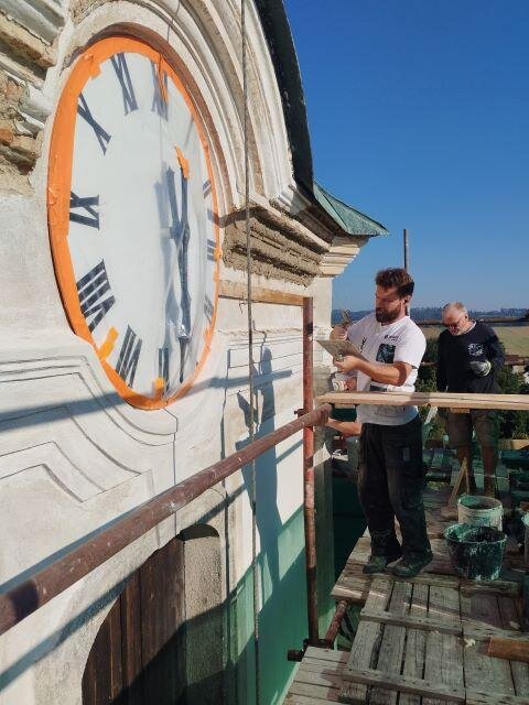Kostel sv. Petra a Pavla ve Volfířově, oprava věže