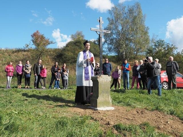 Kubův kříž u obce Protivec