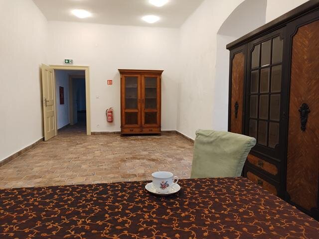 Zařízená  část interiéru