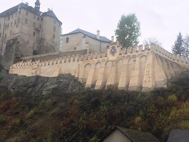 Omítkovina Exzellent Historic od společnosti MC - Bauchemie byla použita v rámci rekonstrukce hradu Český Šternberk.