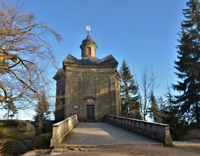 Kaple Panny Marie Sněžné na Hvězdě (1733; Kilián Ignác Dientzenhofer)