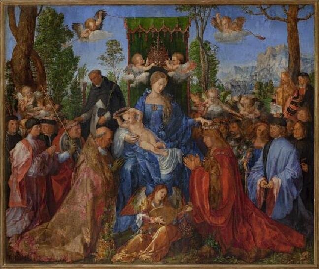 Albrecht Dürer, Růžencová slavnost, 1506