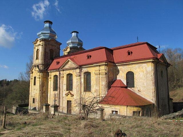 Kostel Navštívení Panny Marie, Skoky