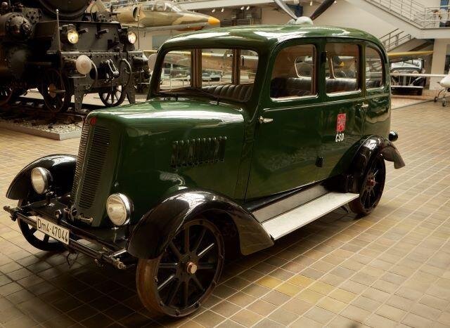 Motorová inspekční drezína Dm 4-47044 z roku 1947