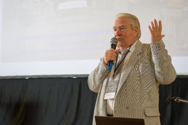 O problematice oprav varhan a jejich financování hovořil hlavní organolog Národního památkového ústavu Petr Koukal.
