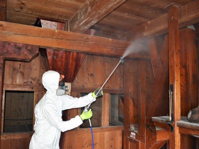 Aplikace preventivního nástřiku 