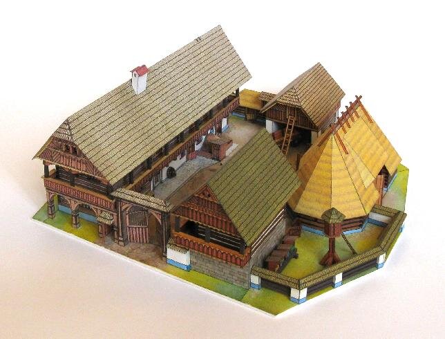 Severočeský skanzen, tak nazval architekt Richard Vyškovský typickou usedlost z tohoto regionu, kterou zpracoval rovněž pro časopis ABC.