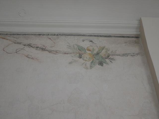 Detail ovoce s ptákem