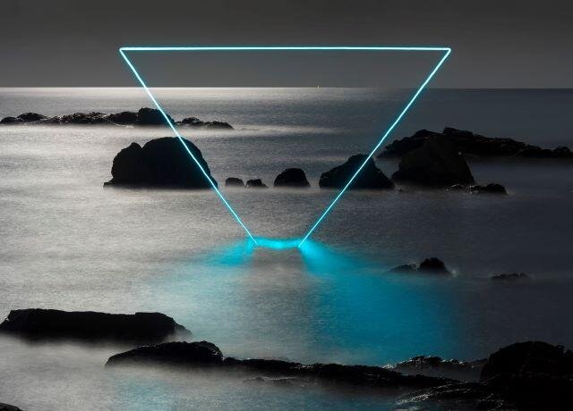 Triangolo, 2018, pigmentový tisk