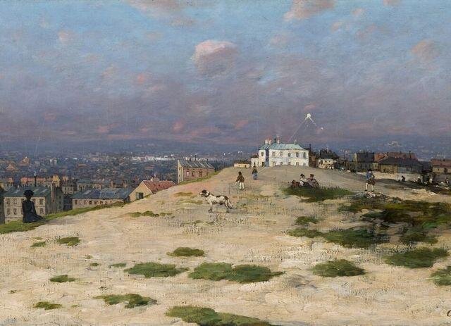 Antonín Chittussi, Předměstí Paříže, 1882
