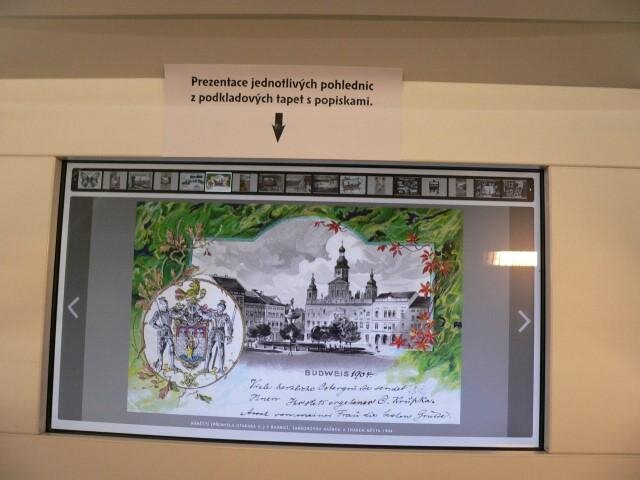 Pohlednice je možné si prohlédnout i v digitální podobě.