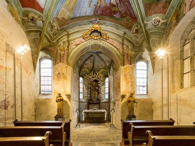 Kaple sv. Wolfganga po rekonstrukci