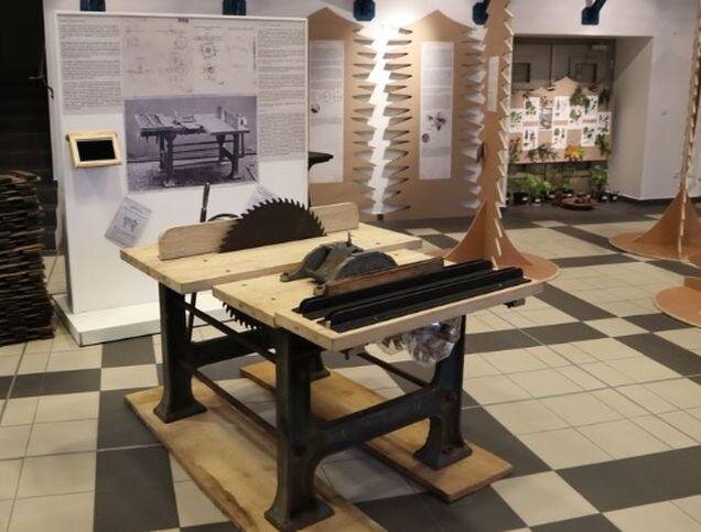 Kopie Gangloffovy šindelky v expozici Podbrdského muzea