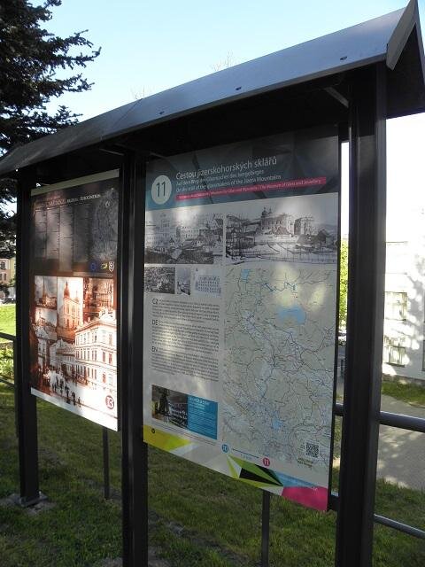 Zastavení na naučné stezce Cestou jizerskohorských sklářů