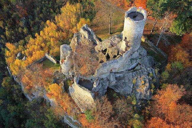 Frýdštejn letecky