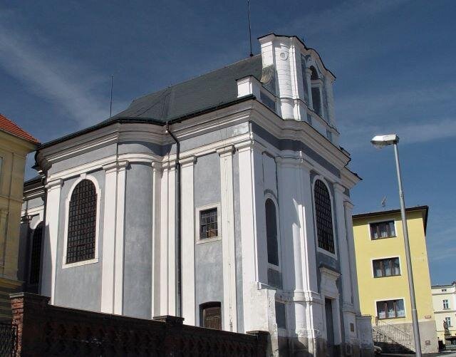 Kostel sv. Václava v Broumově (1729; Kilián Ignác Dientzenhofer)