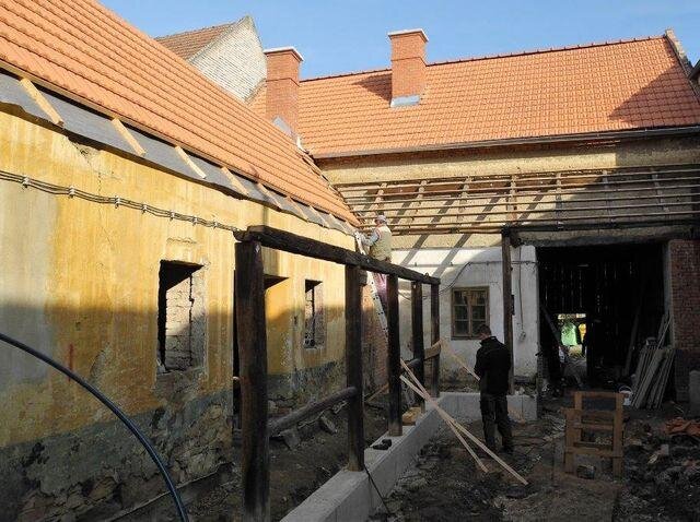 Nově položená krytina, taška Brněnka 14