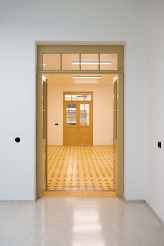 Obnovená část vnitřních prostor