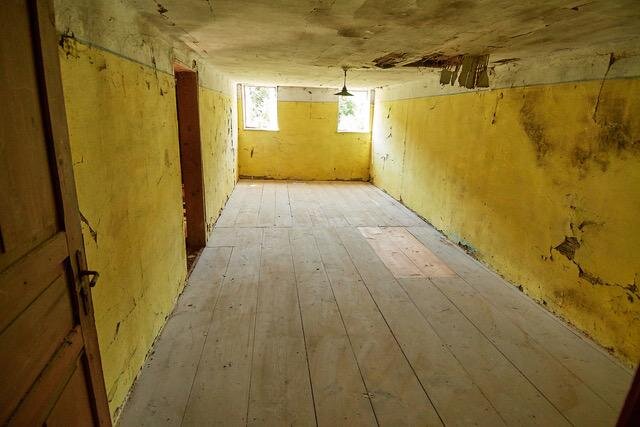 Fotografie z průběhu rekonstrukce Beranova hostince
