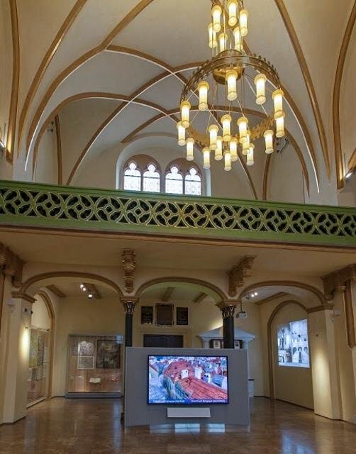 Pohled do nové expozice Židovského muzea v Praze