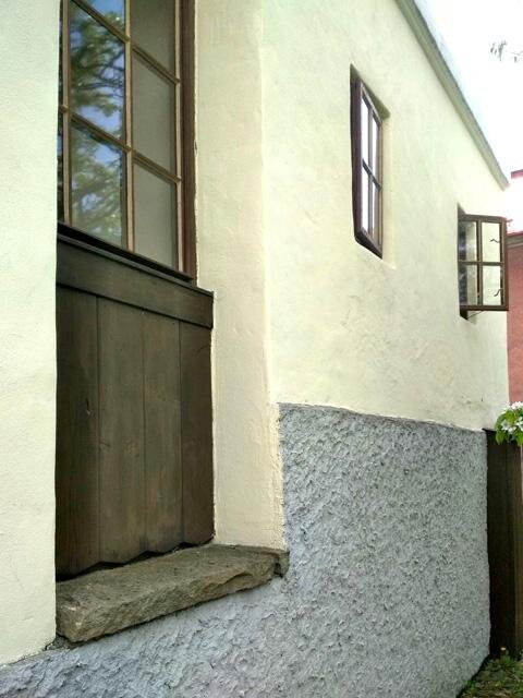 Část domu před obnovou