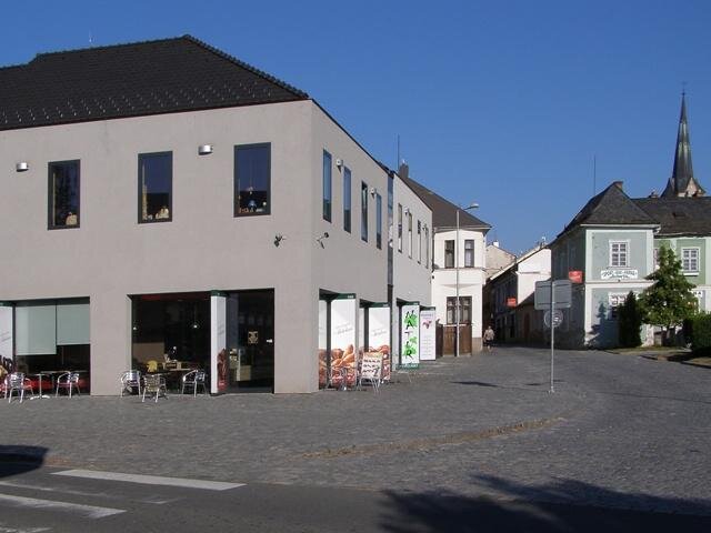 Polyfunkční dům, Mohelnice – Přemysl Kokeš