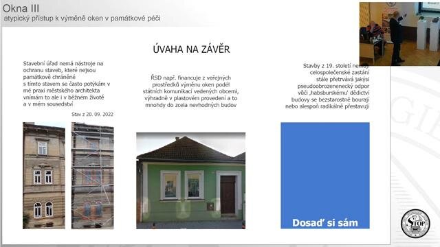 Hlavní úvahy referátu