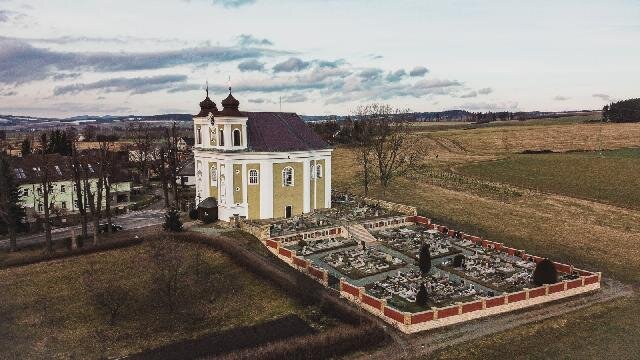 Kostel sv. Prokopa je součástí Broumovské skupiny kostelů.