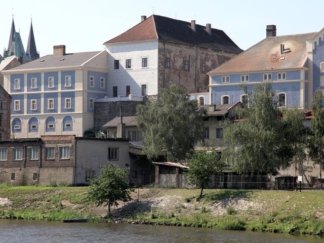 Pohled na zámek s pivovarem v roce 2009