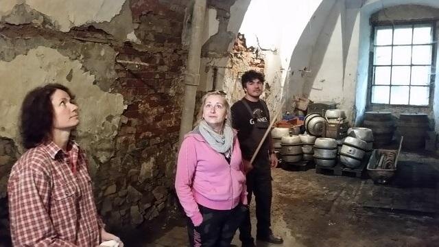 Brigáda v pivovaru Herold v Březnici u Příbrami