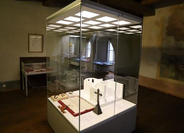 Výstava Klášter a jeho pán, pohled do expozice