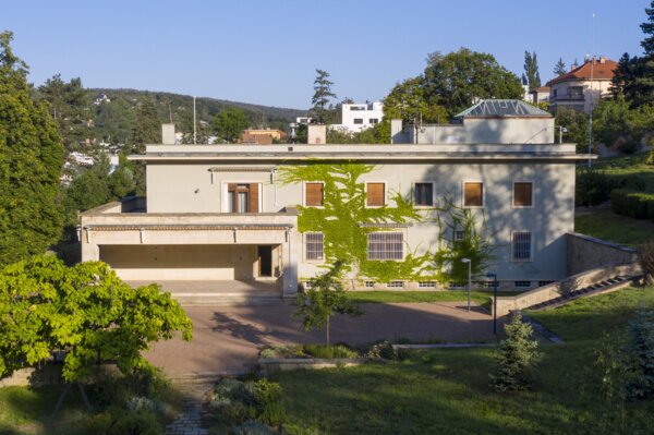 Vila Stiassni, letecký pohled | © Národní památkový ústav