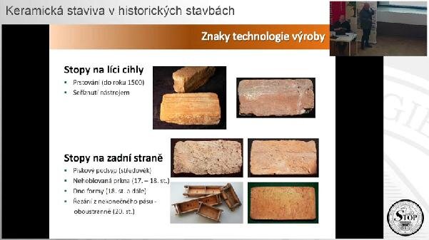 Znaky technologie výroby cihel
