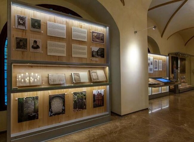 Pohled do nové expozice Židovského muzea v Praze