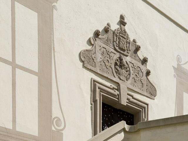 Vartemberský erb s datací 1578