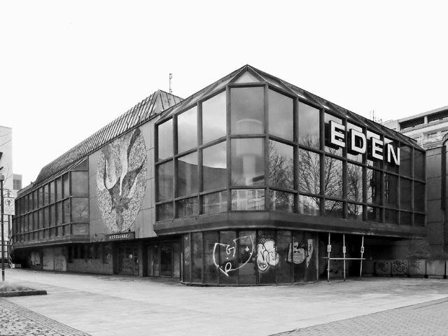 Ohrožený kulturní dům Eden ve Vršovicích