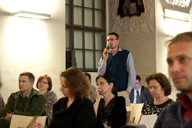 Diskutující na konferenci MÁME VYBRÁNO