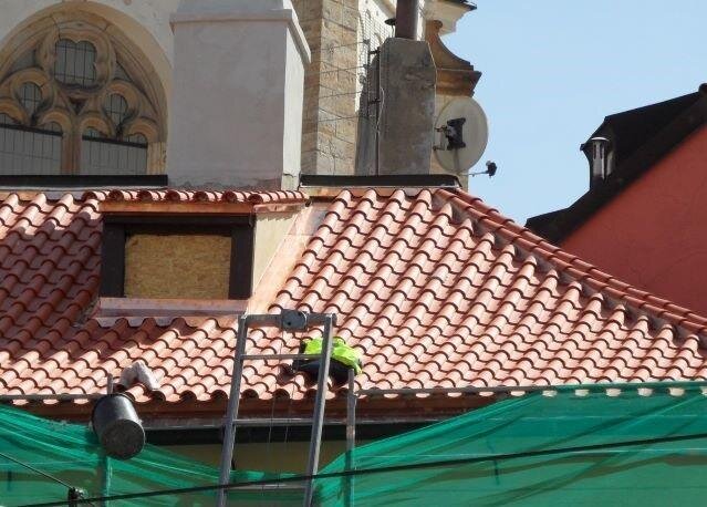 Detail vikýře