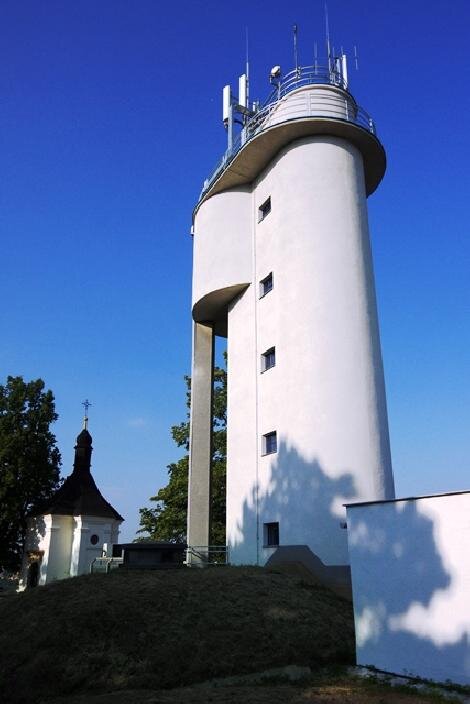 Vodojem po rekonstrukci