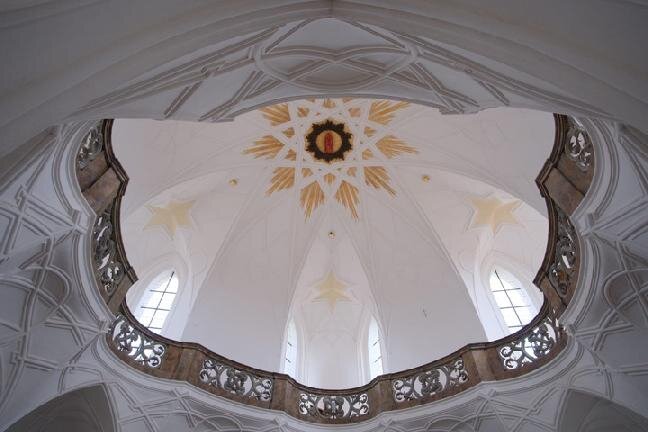 Detail obnovené výmalby