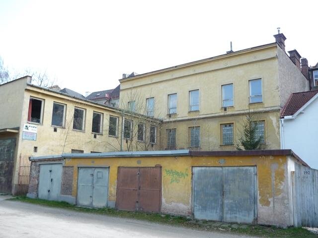 Původní stav Pasáže Jaroslava Žáka v Jaroměři 
