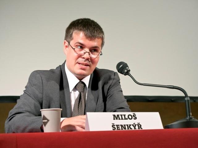 Miloš Šenkýř, redaktor Lidových novin 
