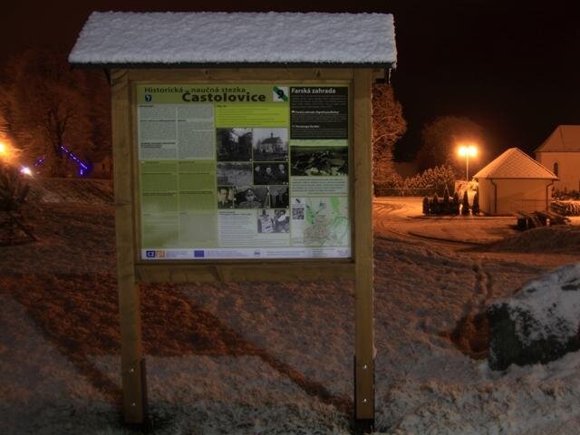 Panel historické naučné stezky