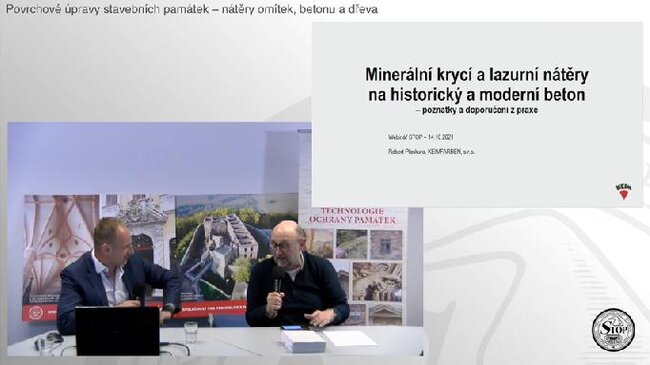 Robert Plaskura s Ondřejem Šefců