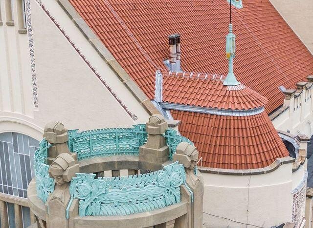 Detail střechy