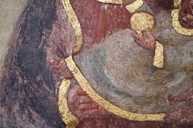 Detail olářního obrazu