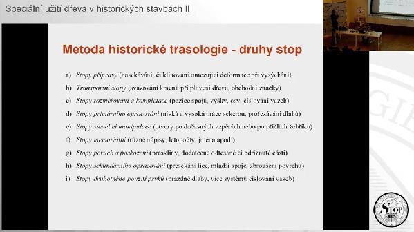 Metoda historické trasologie - druhy stop